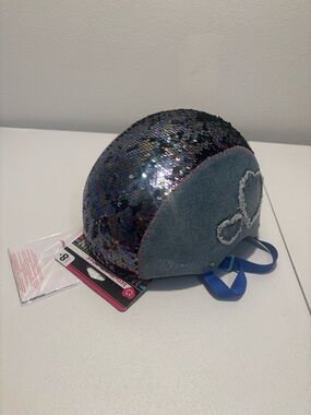 Little Miss Matched Kids Magic Sequin Helmet Ages 8+ Adjustable NWT